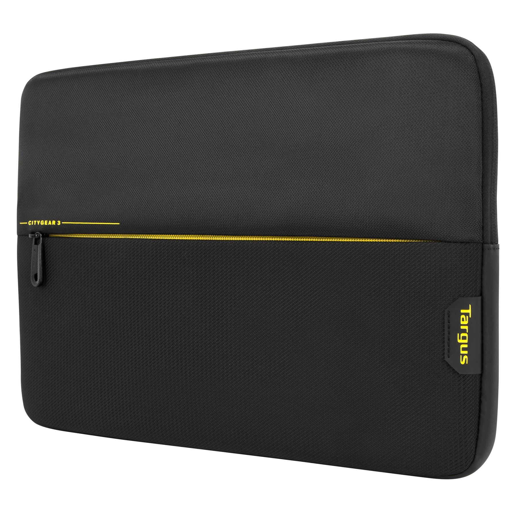 Targus CityGear 3 39.6 cm (15.6") Sleeve case Black, Yellow - TSS994GL